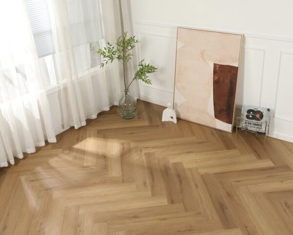 Vinylová podlaha zámková SPC herringbone Africa B Sparkline 009, 2,06m2