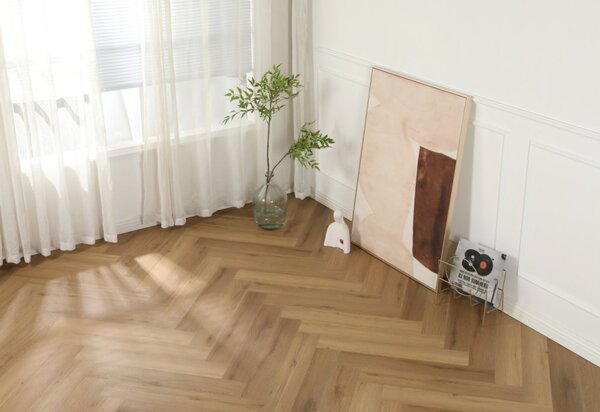 Vinylová podlaha zámková SPC herringbone Africa B Sparkline 009, 2,06m2