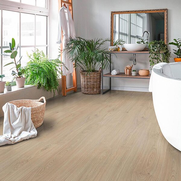 Kronotex 8 SOLID Vincent Oak Beige 91692, 2,131 m²