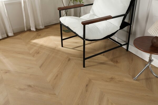 Vinylová podlaha zámková SPC GIANT8 Chevron CL001 Ashtrace, 1,35m2