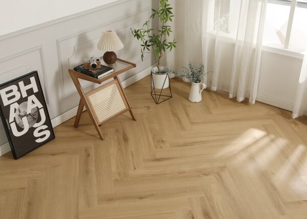 Vinylová podlaha zámková SPC herringbone Africa B Astralis 007, 2,06m2