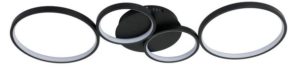 Brilagi - LED Stropní svítidlo ECHO LED/40W/230V 4000K 32x90 cm černá