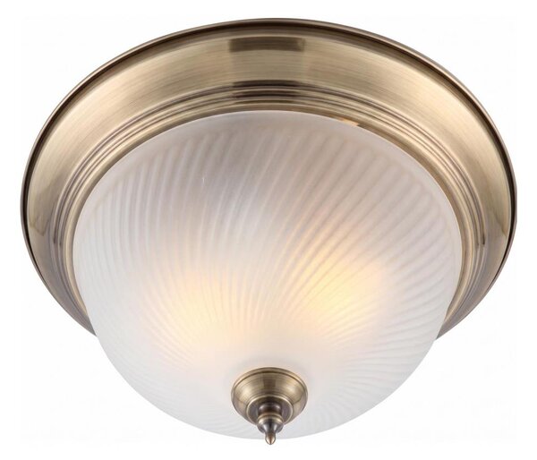 Brilagi - Stropní svítidlo FRESCO 2xE27/40W/230V pr. 28 cm mosaz