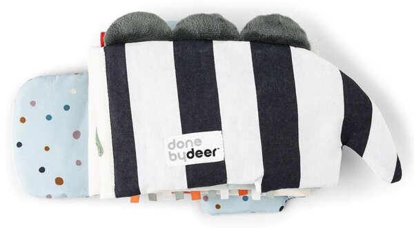 -25 % Dny MOMENTI– Zelená látková knížka Done by Deer Croco