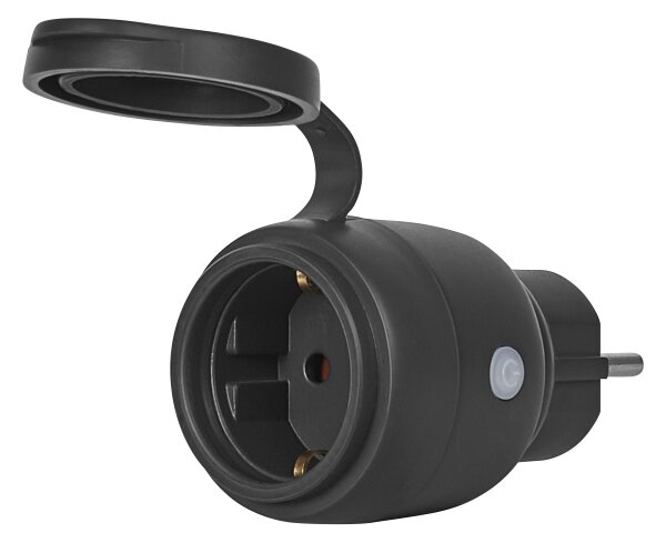 Osram - Chytrá venkovní zásuvka SMART+ MATTER SCHUKO 3680W/230V/16A IP44 Wi-Fi