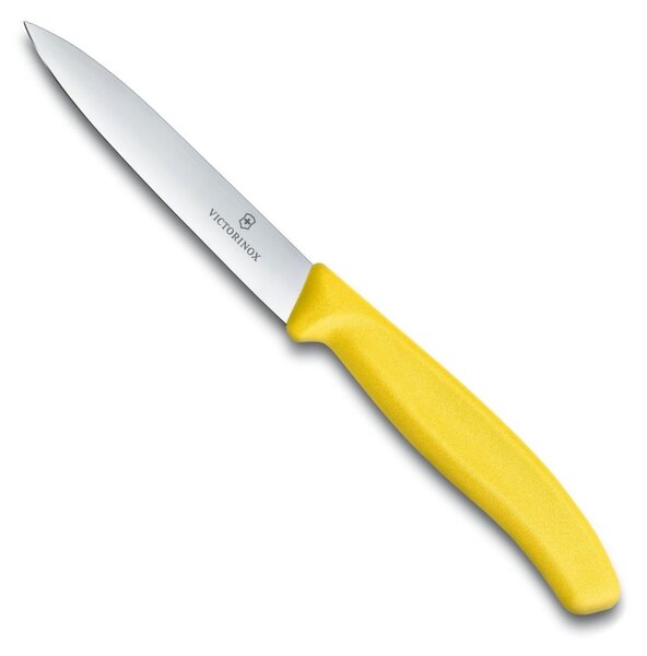 Nůž na zeleninu SWISS CLASSIC, žlutý 10 cm - Victorinox (SWISS CLASSIC nůž na zeleninu, žlutý 10 cm - Victorinox)