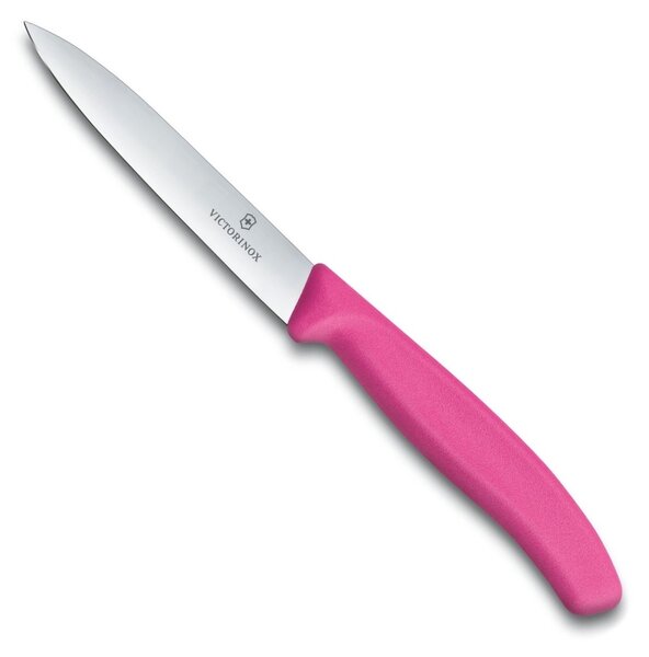 Nůž na zeleninu SWISS CLASSIC, růžový 10 cm - Victorinox (SWISS CLASSIC nůž na zeleninu, růžový 10 cm - Victorinox)