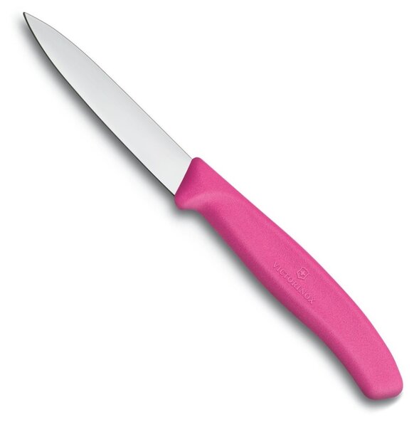 Nůž na zeleninu SWISS CLASSIC, růžový 8 cm - Victorinox (SWISS CLASSIC nůž na zeleninu, růžový 8 cm - Victorinox)
