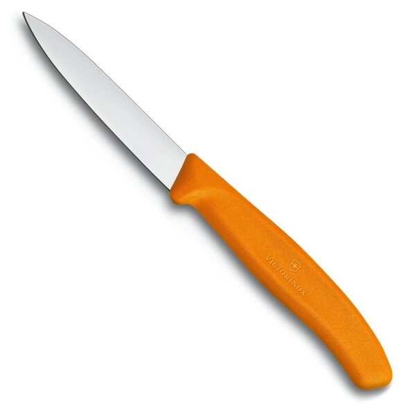 Nůž na zeleninu SWISS CLASSIC, oranžový 8 cm - Victorinox (SWISS CLASSIC nůž na zeleninu, oranžový 8 cm - Victorinox)