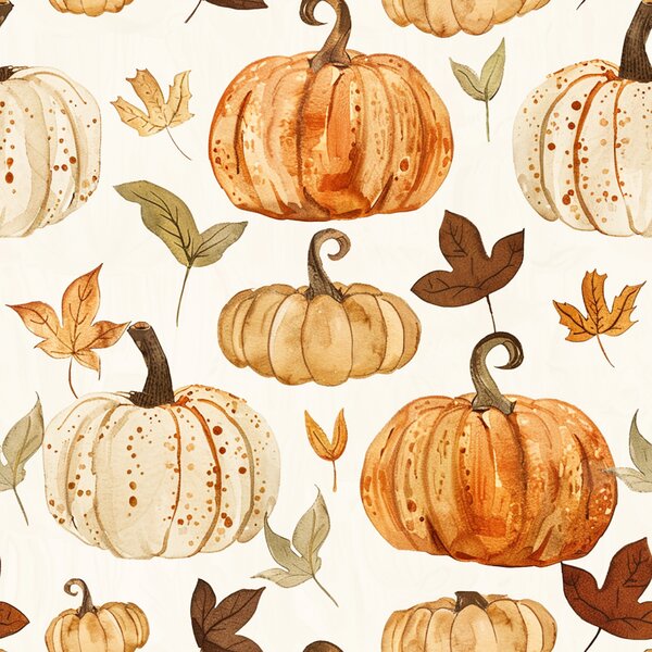 Flanelové povlečení LEAVES & PUMPKINS barevné Rozměr povlečení: 70 x 90 cm | 140 x 200 cm