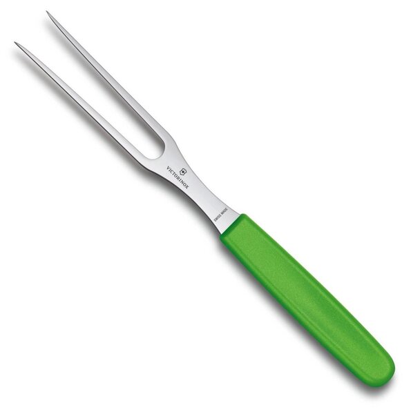 Vidlička na maso SWISS CLASSIC 15 cm zelená - Victorinox (Carvingová vidlička SWISS CLASSIC 15 cm zelená - Victorinox)
