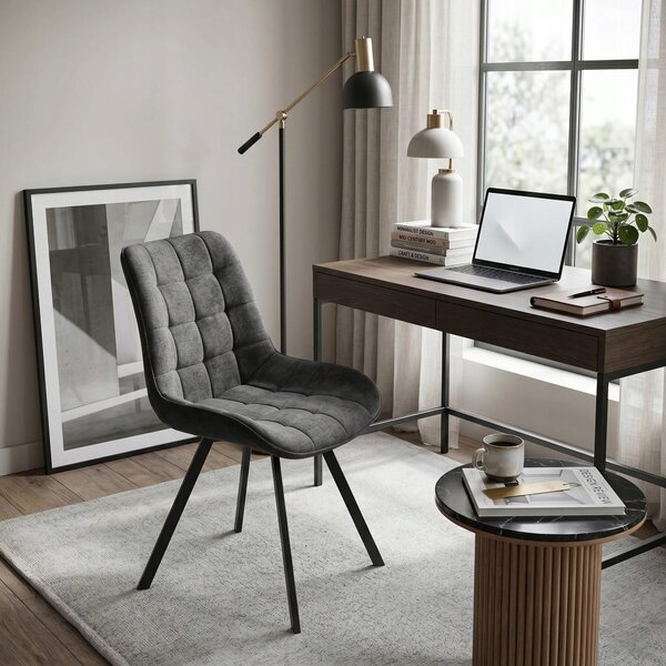 Furnitex Čalouněné Křeslo K46-FX Černé Wind 99