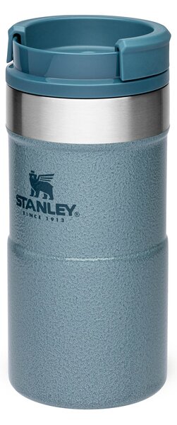 Termohrnek NEVERLEAK Classic series 250ml ledový modrý - STANLEY (Termohrnek Classic NeverLeak™, 250 ml, Hammertone Ice - STANLEY)