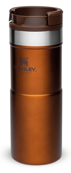 Termohrnek NEVERLEAK Classic series 350ml javorově hnědý - STANLEY (Termohrnek Classic NeverLeak™, 350 ml, Maple - STANLEY)