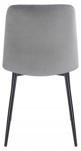 Furnitex Jídelní Židle K6-FX (B) Riviera 91 Šedá