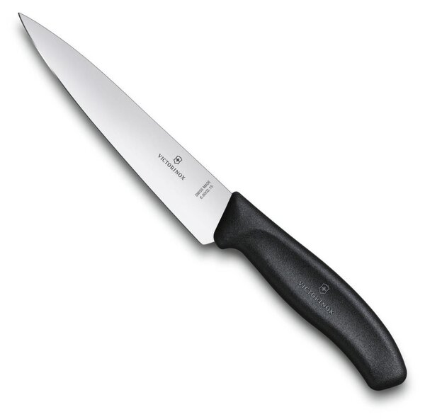 Kuchyňský nůž SWISS CLASSIC 15 cm černý - Victorinox (Univerzální nůž SWISS CLASSIC 15 cm černý - Victorinox)