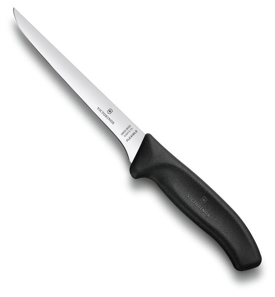 Vykošťovací nůž SWISS CLASSIC 15 cm černý - Victorinox (SWISS CLASSIC Nůž vykosťovací 15 cm černý - Victorinox)