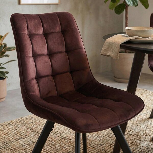 Furnitex Ergonomická Židle J265 Sametové Čalounění Hnědá Riviera 28