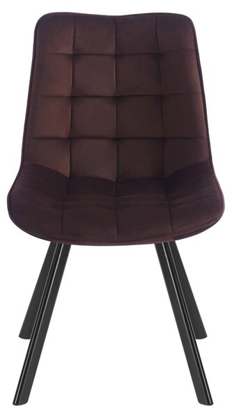 Furnitex Ergonomická Židle J265 Sametové Čalounění Hnědá Riviera 28