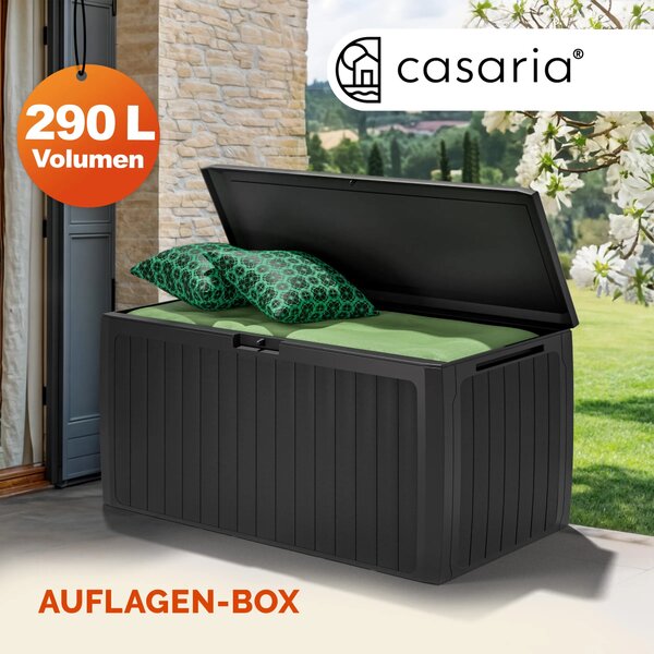 DB Garden Zahradní úložný box Jakob 290 L antracitový