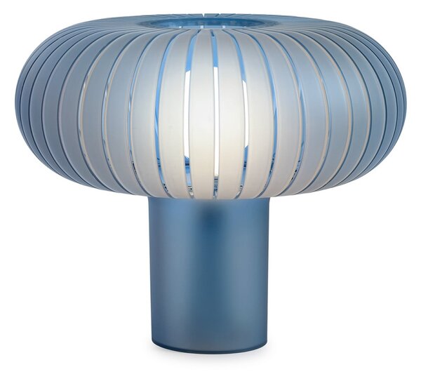 Stolní lampa Kartell, Teresa Frozen, stmívatelné, Modrá, Obývací pokoj, Plast, Design