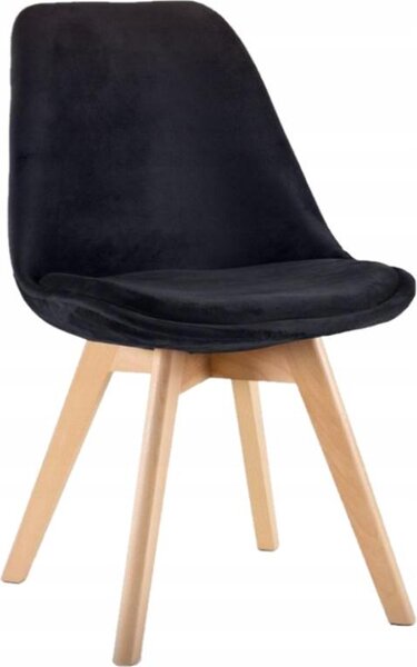 Ekspand | Křeslo WF1058 - Černé - Moderní design - Ergonomické - Skandinávský styl