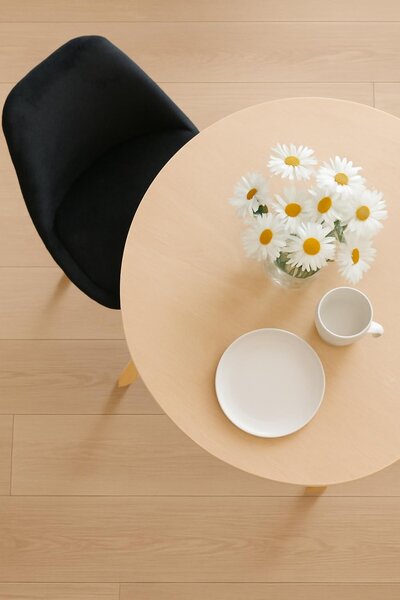 Ekspand | Křeslo WF1058 - Černé - Moderní design - Ergonomické - Skandinávský styl