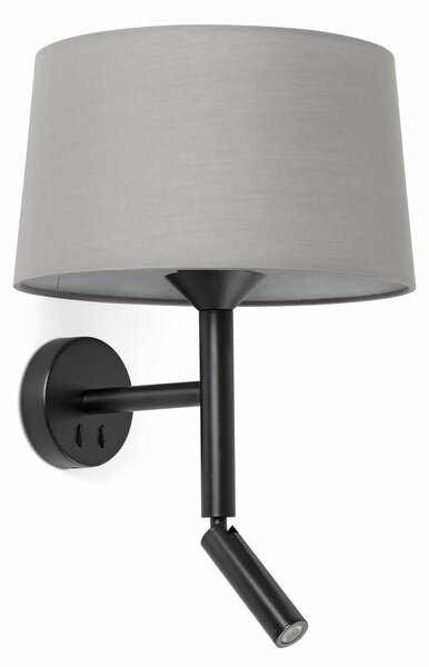 FARO LED nástěnná lampa WINDSOR, v. 50 cm, 3000K, 3W