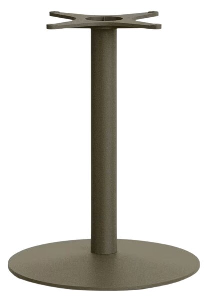 Zelený cementový bistro stolek Kave Home Esilda 70 x 70 cm