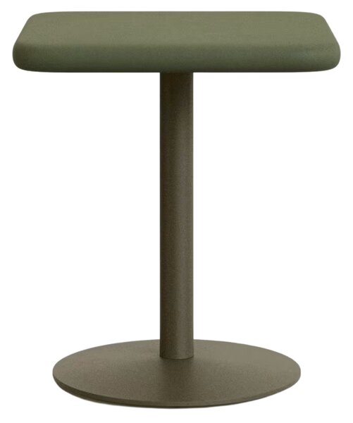 Zelený cementový bistro stolek Kave Home Esilda 70 x 70 cm