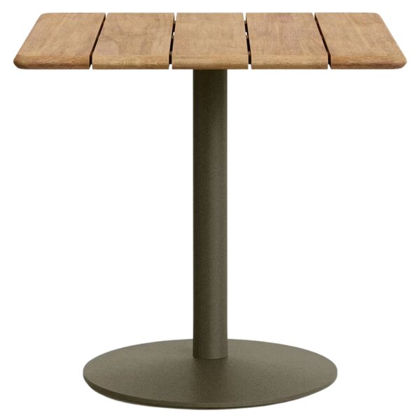 Dřevěný bistro stolek Kave Home Esilda 80 x 80 cm