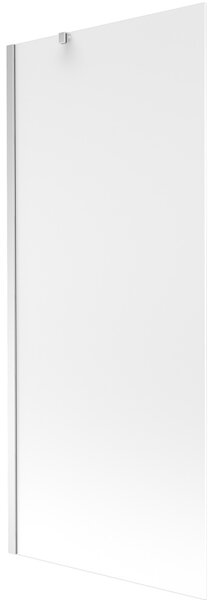 Mexen Next, vanová zástěna 1-křídlová 80 x 150 cm, fixní křídlo, 6 mm námraza sklo, chromový profil, 895-080-000-00-30-01