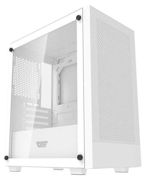 Počítačová skříň Darkflash M305 bez ventilátorů (bílá)