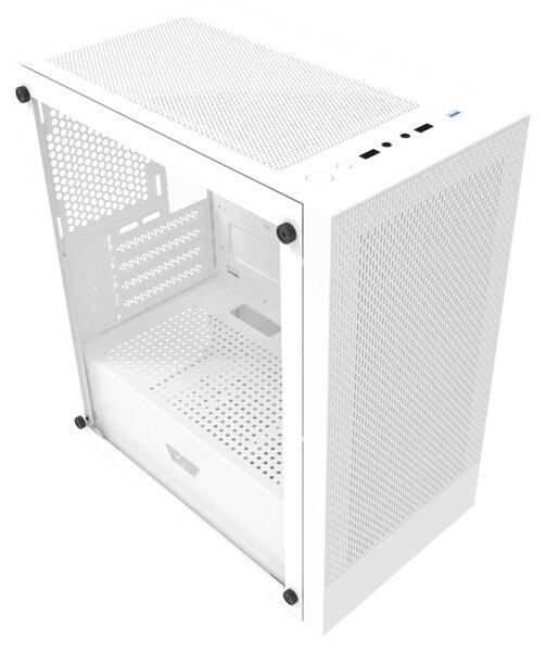 Počítačová skříň Darkflash M305 bez ventilátorů (bílá)