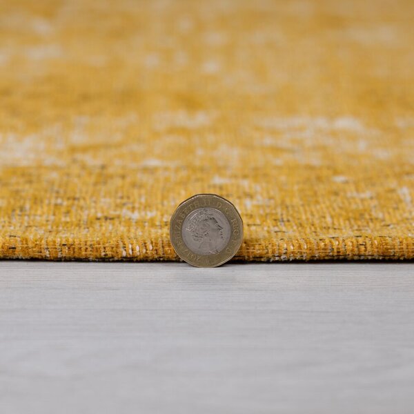 Flair Rugs, Kusový koberec Manhattan Antique Ochre, 120x170, žlutá, ložnice