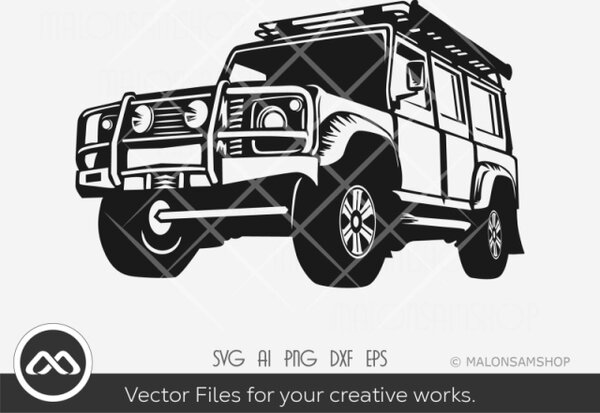 Samolepka Land Rover Defender
