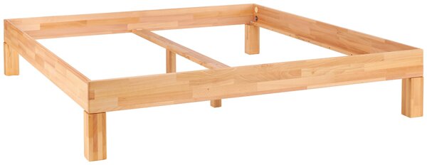POSTEL PRO CELOU RODINU, 270/200 cm, jádrový buk MID.YOU - Manželské postele, Online Only