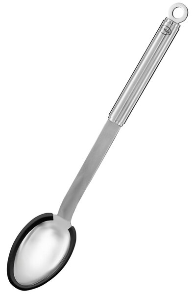 Nalévací lžíce s kulatou rukojetí, silikonový okraj - RÖSLE (Lžíce nerez/silikon 33 cm - RÖSLE)