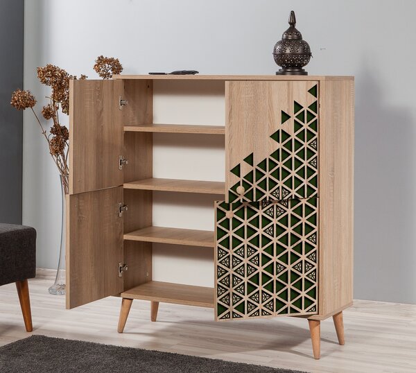 Skříňka Maluxe 121 (dub sonoma). Akce -26%