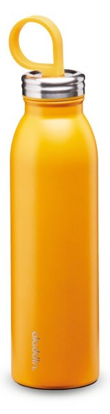 Nerezová láhev na vodu s vakuovou izolací Chilled Thermavac 550ml žlutá- ALADDIN (Chilled Thermavac nerezová láhev na pití 550 ml s vakuovou izolací žlutá - ALADDIN)