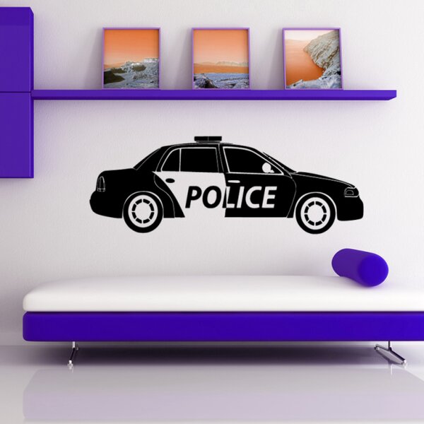 Samolepka Auto policejní