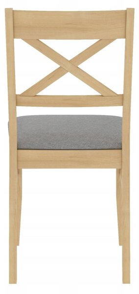 Furnitex židle K36-FX přírodní dub (šedá Sawana 21)