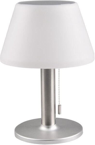 Goldlux Viola solární stolní lampa 1x W bílá-stříbrná 325457