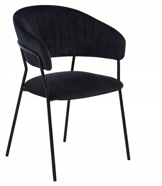 Furnitex Černá Židle K4-FX (B) Riviera 100