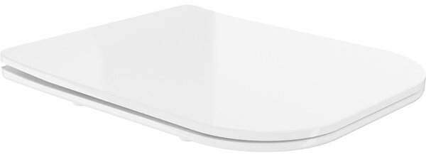 Mexen deska pomalu klesající slim, duroplast, bílá lesk - 39060100