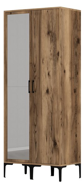 Šatní skříň Kiara RS (ořech). Akce -23%