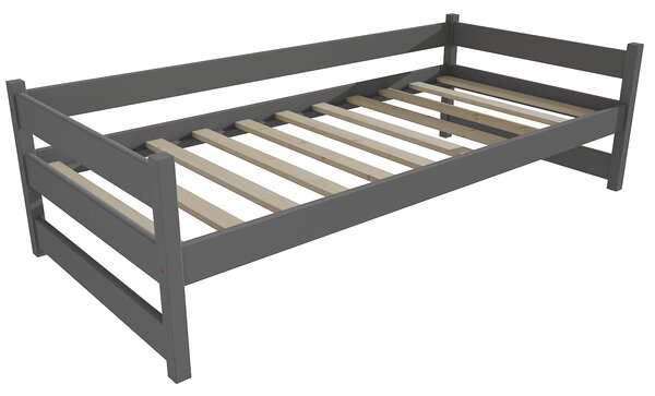 Vomaks Dětská postel DP 023 Rozměr: 80 x 170 cm, Povrchová úprava: netransparentní barva šedá