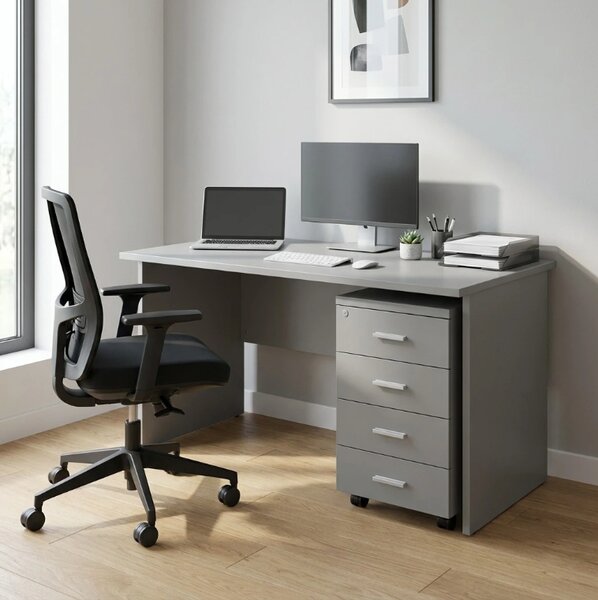 Rauman Simple Office zásluvkový kontejner 40 x 48 cm, 4 zásuvky Barva: Bříza