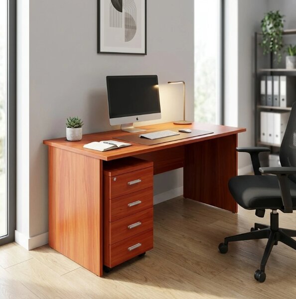 Rauman Simple Office zásluvkový kontejner 40 x 48 cm, 4 zásuvky Barva: Bříza