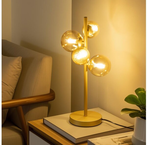 Brilagi - LED Stolní lampa MILLA 4xG9/3W/230V zlatá